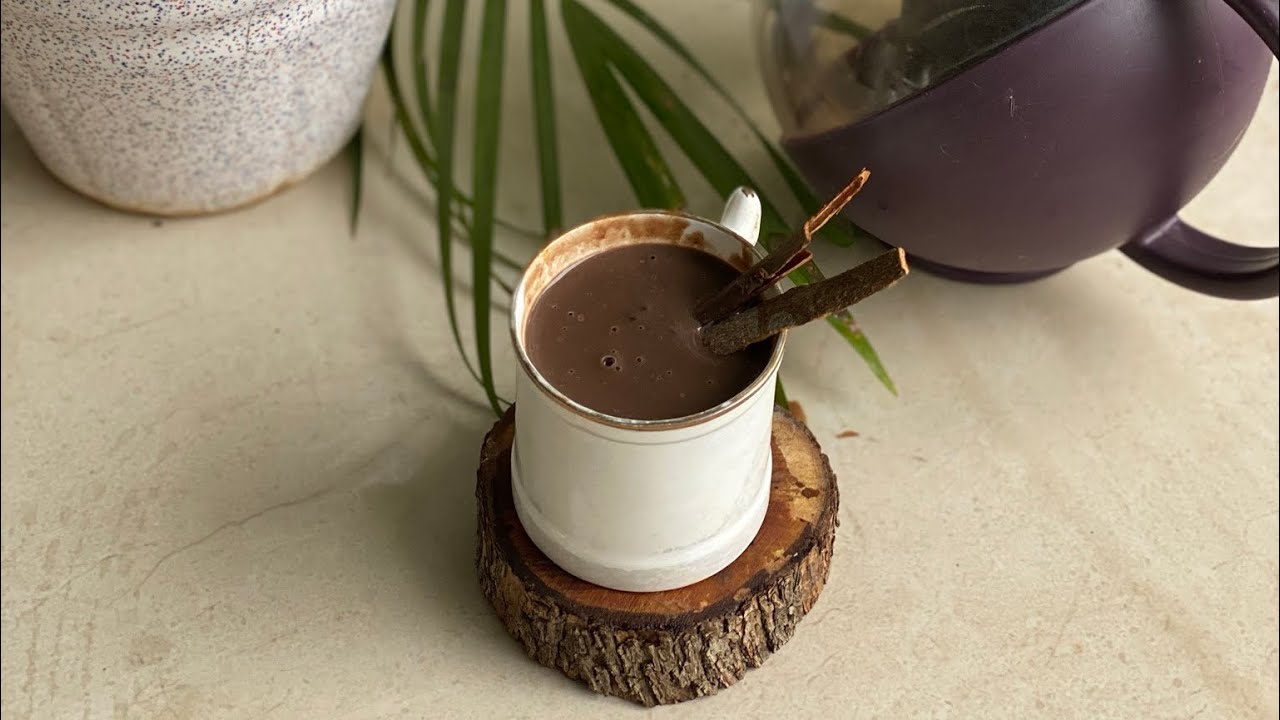 Winter special cinnamon spiced hot chocolate | Best hot chocolate recipe 