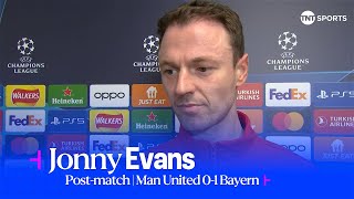 IT WAS A DIFFICULT NIGHT 😓 | Jonny Evans reacts as Man United knocked out of Europe #UCL