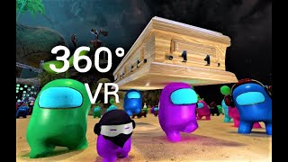 Among us coffin dance 360 video | Among us party time | Among us dance party music 360°