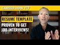 How To Build The Ultimate Professional Resume: Video Tutorial and Template