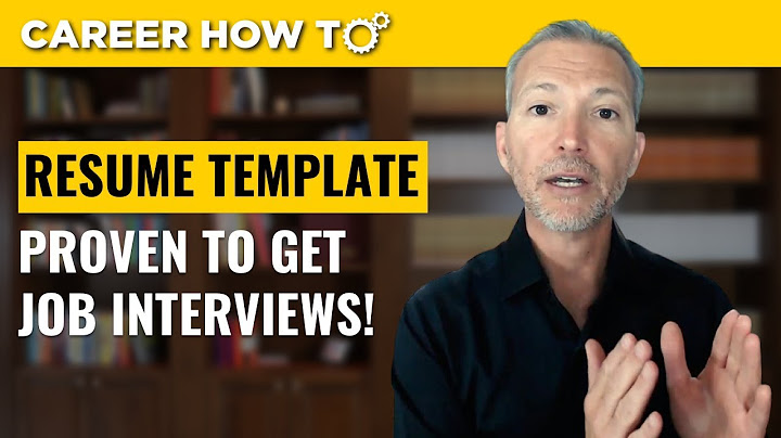 How To Build The Ultimate Professional Resume: Video Tutorial and Template