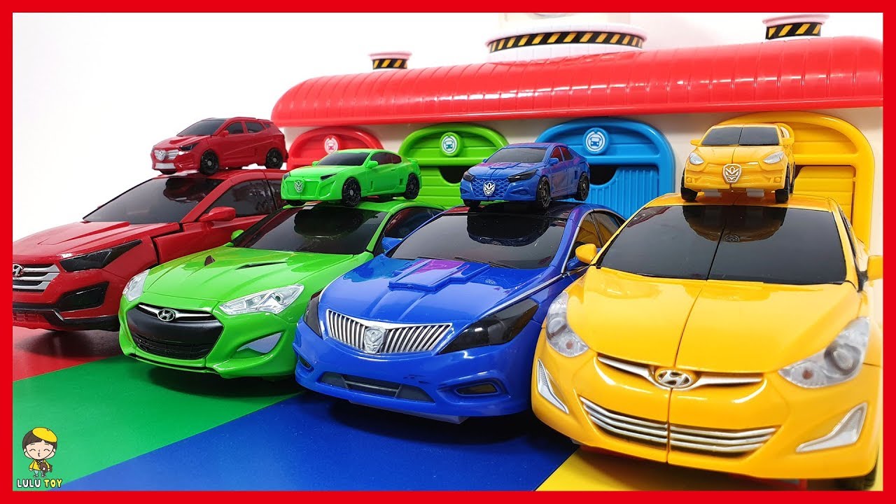 Transform your Hello Carbot toy from car mode to robot mode YouTube