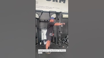 Cable Internal Rotation To Press | Perform HQ