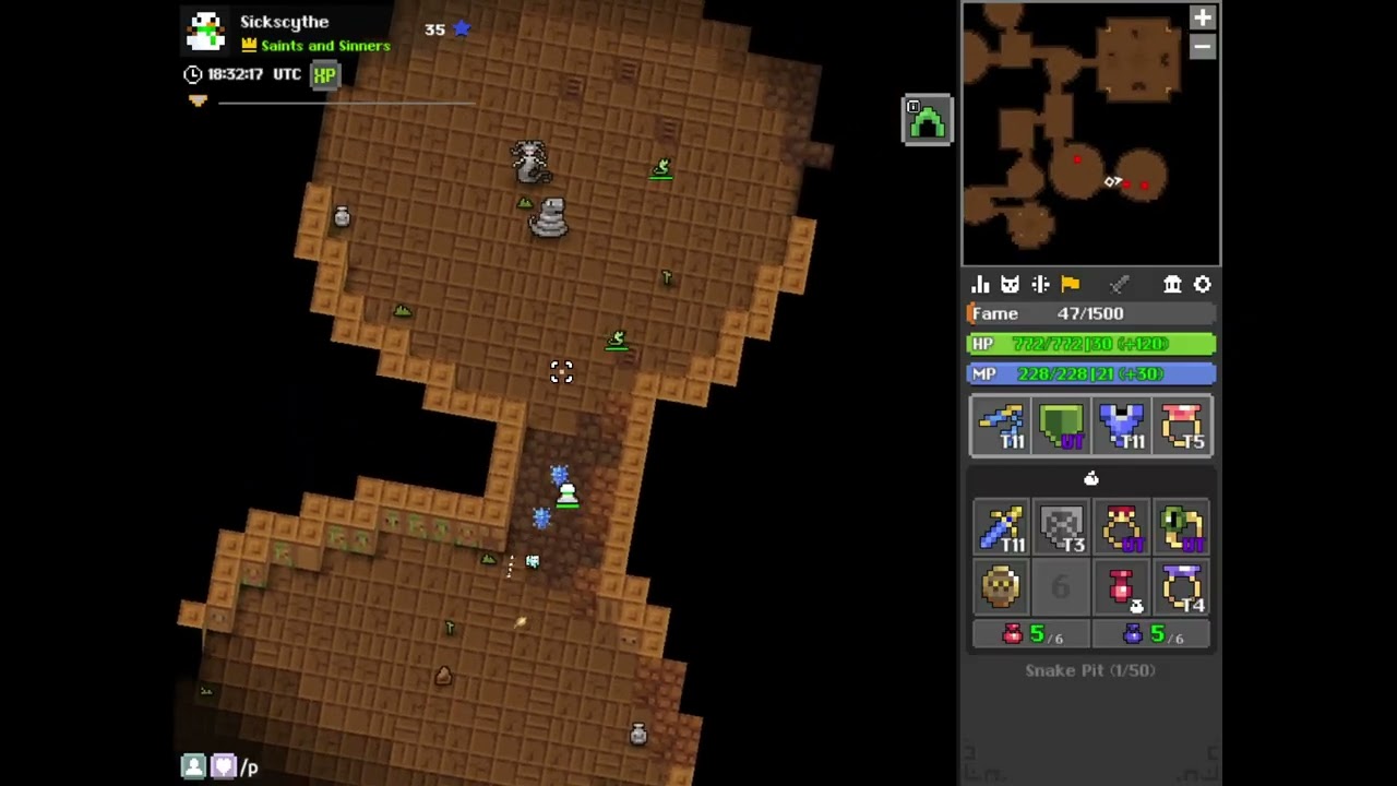 Ruining my saves :| FIRST TIME BACK ON ROTMG D;