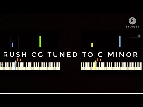 Rush CG tuned to g minor