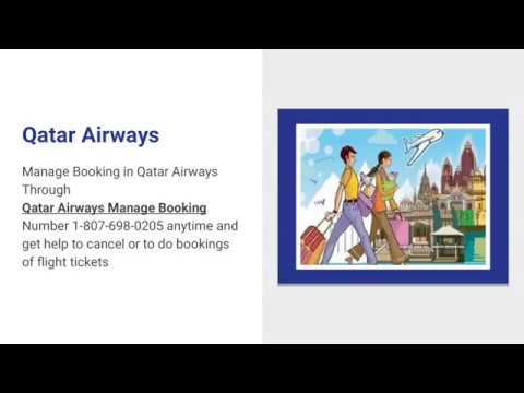 Qatar airways manage booking
