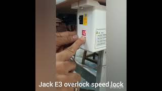 Celebrity Jack E 3-4 overlock Speed Lock Wealth