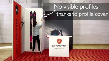 Panoramic H Line modular booth setup