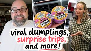 Glitter Dumplings, Brow Waxing & A Trip We Forgot To Tell You About | A Day in Our Life