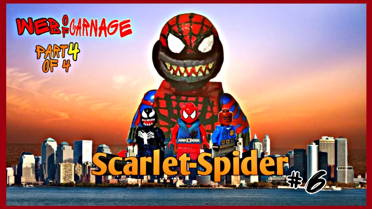 Лего Алый-Паук ,,паутина Карнажа часть 4" (сезон 1, серия 6) - YouTube