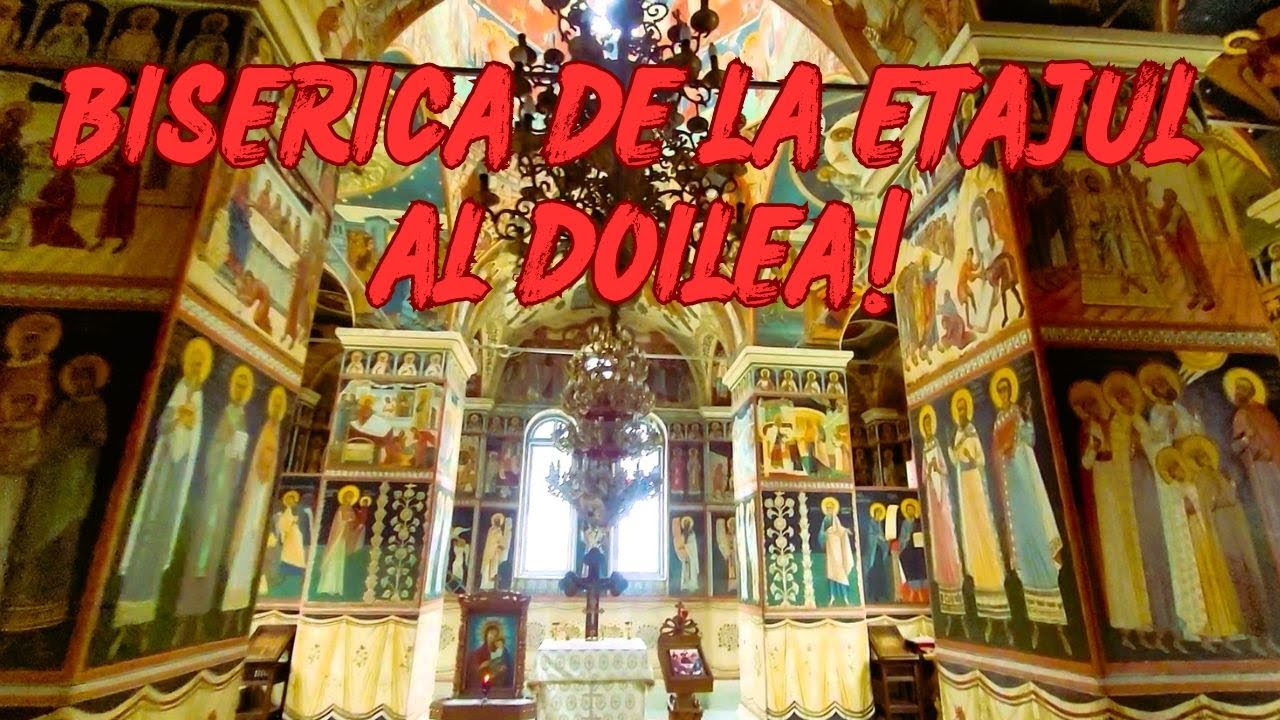 Biserica de la etajul al doilea, unică în România! Mănăstirea dintre ape și mănăstirea pustnicilor.