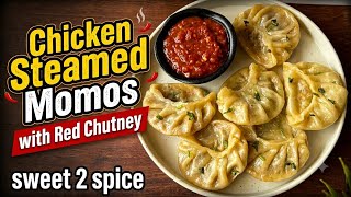 Chicken Steamed Momos Recipe | Perfect Chicken Steamed Momos with Red Chutney | Step-by-Step Recipe screenshot 5