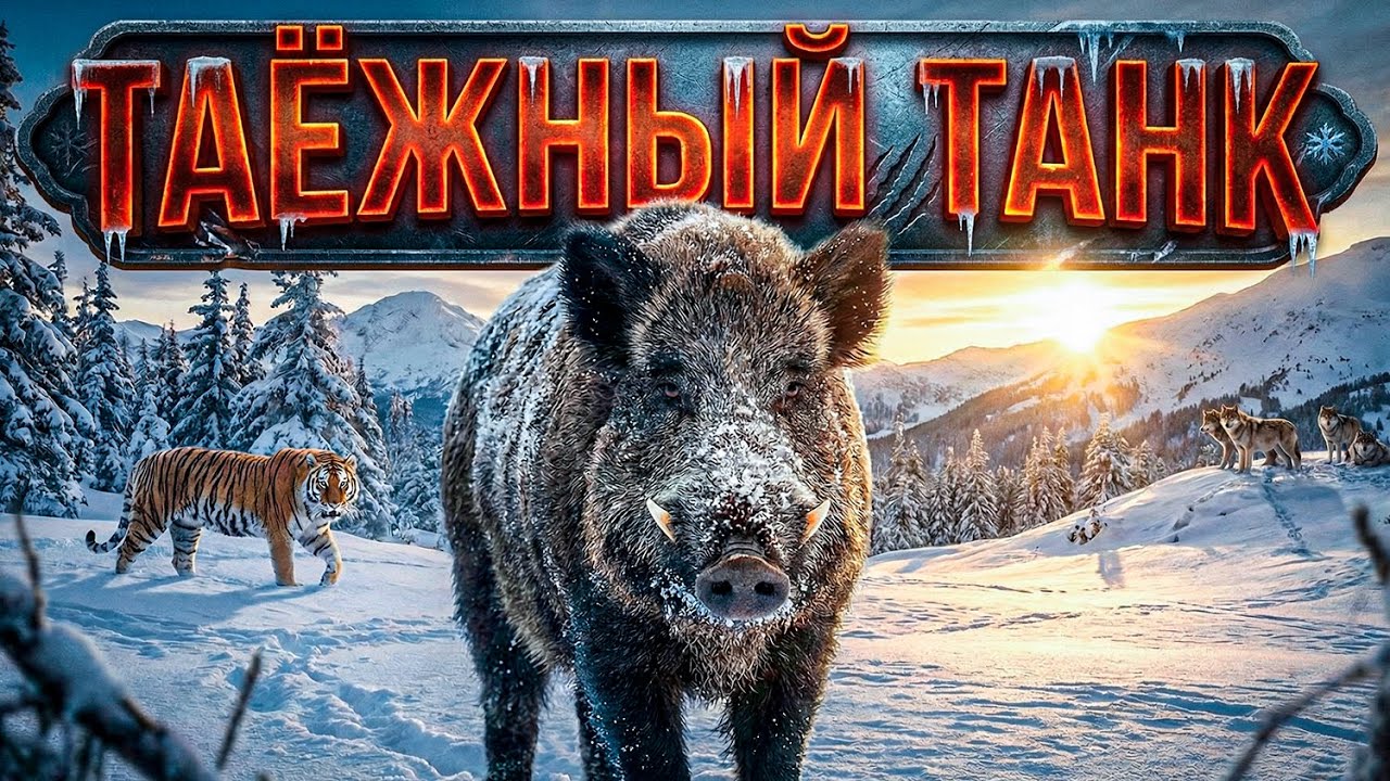 ТАНК ТАЁЖНОГО ЛЕСА: Почему кабана боится даже ТИГР?