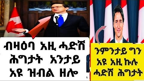 ተሪር መልሲ ን መራሒ PRIME MINISTER CANADA #eritrean #canada #eritreanews #eritreanmovie #eritreans #eritv
