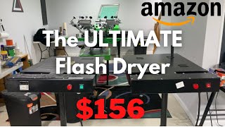 The BEST Screen Printing FLASH Dryer | My 5 Year AMAZON Review