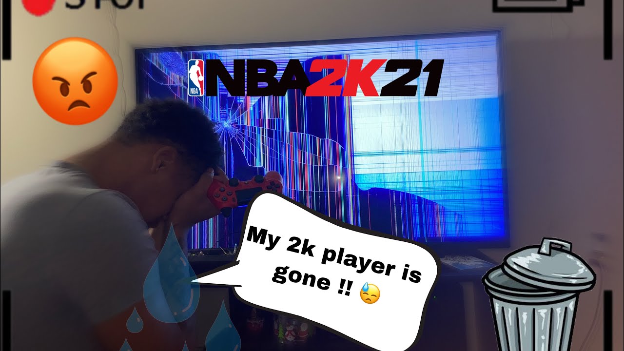 ANGRY GIRLFRIEND DELETES MY NBA 2K PLAYER