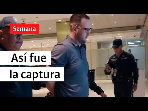 Policía notificó a John Poulos la orden de captura en su contra por feminicidio | Videos Semana