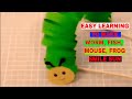 DIY HANDICRAFTS: HOW TO MAKE 🐛  WORM|PAPERCARFT FISH|MOUSE|DIY FROG|SMILE SUN (Easy Learning)