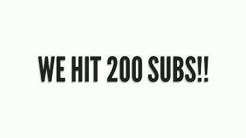 200 subs intro showcase!!!