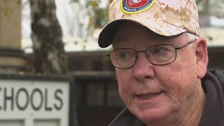 Vets, residents protest firing of Newberg superintendent