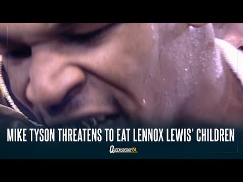I AM THE BEST EVER I WANT TO EAT LENNOX LEWIS CHILDREN ICONIC MIKE TYSON POST FIGHT INTERVIEW