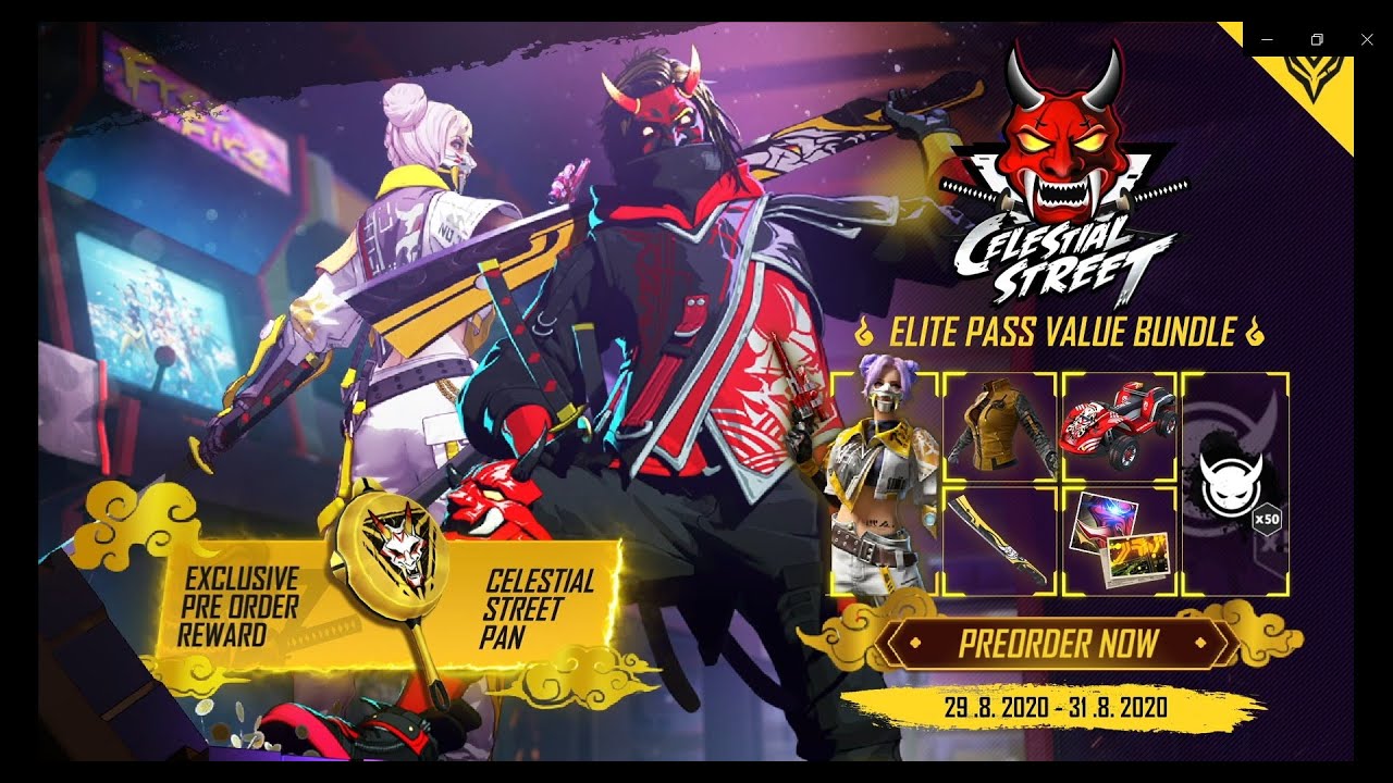 Garena Free Fire Introduces New Elite Pass With The Celestial Street Theme Digit