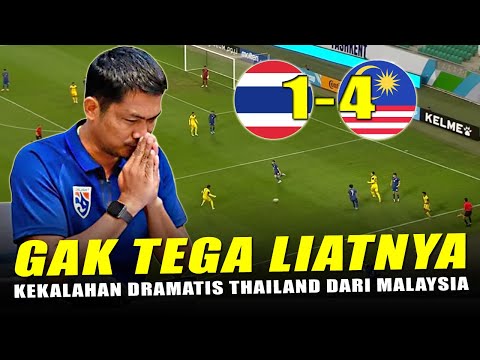 🔴 THAILAND TERSINGKIR !! Timnas Malaysia Bantai Timnas Thailand Dikualifikasi Piala Asia U-23 2024