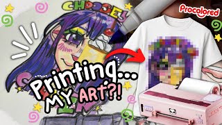 I Put My Sketchbook Art On A Shirt? Procolored Collab