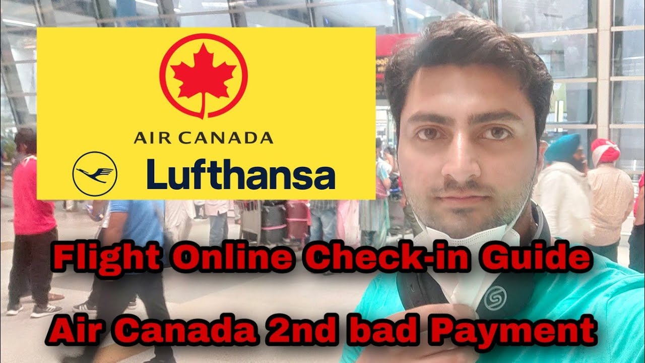 Flight Online Checkin Guide Mexico to Canada Air Canada 2nd