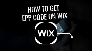 How to get EPP code from Wix to Transfer Domain