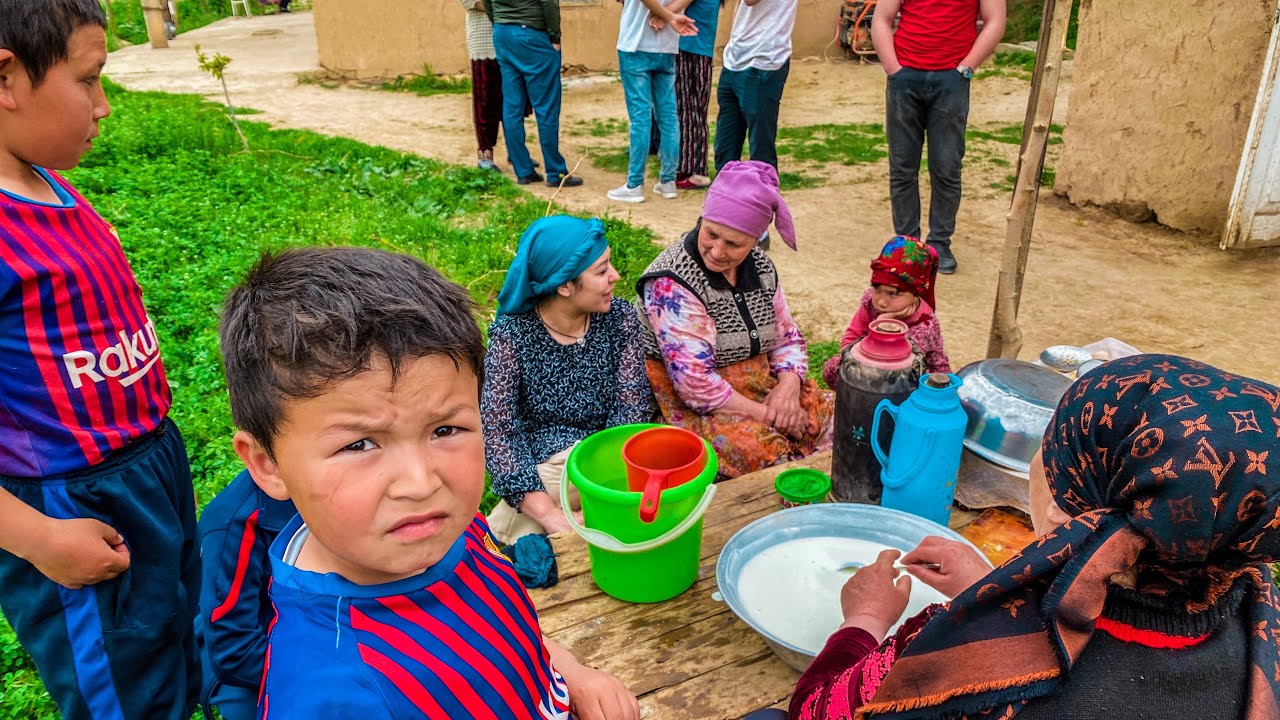 Узбекистан! Кишлак собрался на Ифтар! ШУРВА,САМСА,ТАБАКА! Традиции и жизнь В ДЕРЕВНЕ!