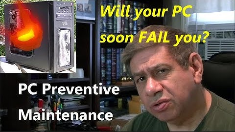 PC Preventive Maintenance
