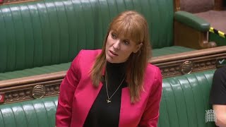 video: Angela Rayner apologises for calling Tory MP 'scum'