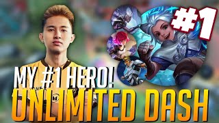 HARITH IS MY NUMBER 1 GOLD LANE HERO | UNLIMITED DASH WITH HARITH