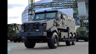 Новый белорусский бронеавтомобиль «Защитник» на MILEX-2019