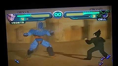 Dragon Ball Z Budokai(Gamecube)- Vegeta vs Cell II
