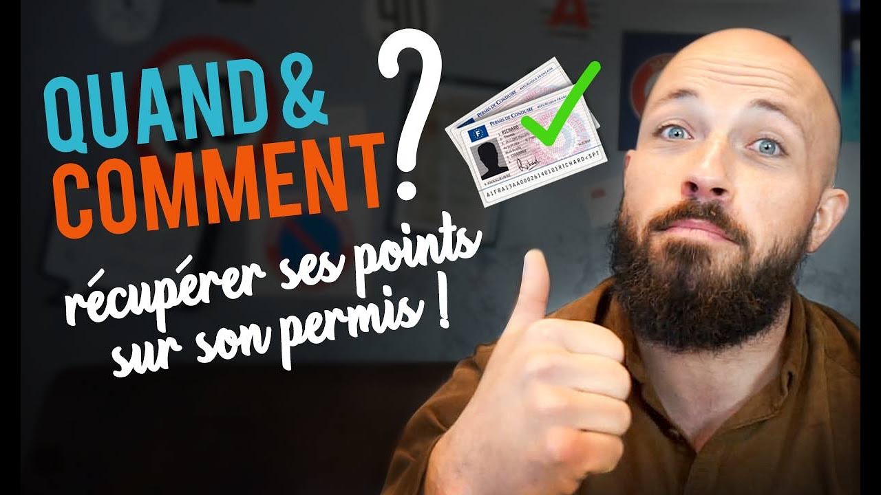 QUAND et COMMENT récupérer ses POINTS DE PERMIS ?