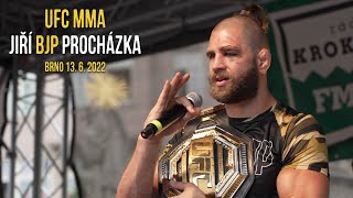 UFC MMA Jiří PJB Procházka v Brně