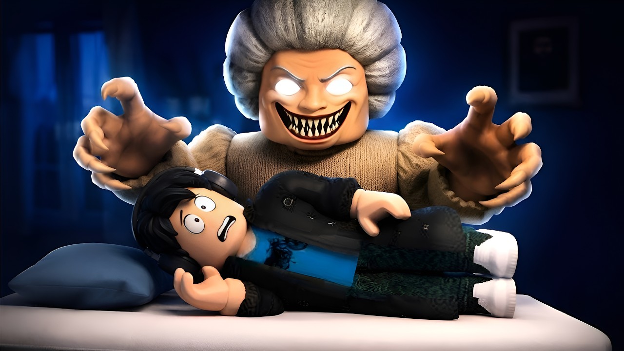 ALPHA AND I PRETEND TO SLEEP OR DIE IN ROBLOX