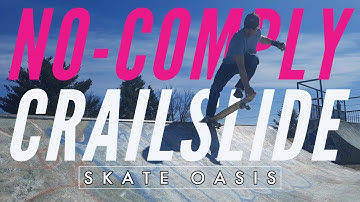 NO-COMPLY CRAILSLIDE Skateboard Trick Battle!