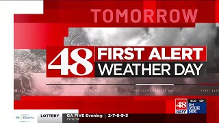 48 First Alert Weather: Weekend PM Forecast