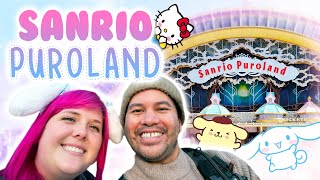 Carnival games, kuji and FOOD at Sanrio Puroland! Sanrio Puroland vlog in Japan 2023