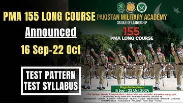 155  PMA Long Course Registration Announced |Test Pattern and Syllabus |PMA Initial Test Preparation