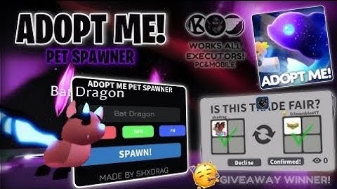 [NEW UPDATE] BEST! OP ADOPT ME PET SPAWNER (EQUIPABLE/TRADEABLE) SCRIPT📜💸