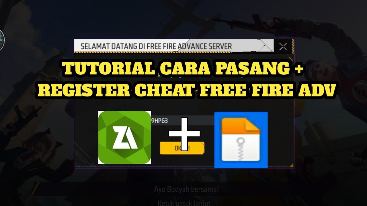 UPDATE‼️CARA PASANG + CARA REGISTER CHEAT FF ADV TERBARU 2025