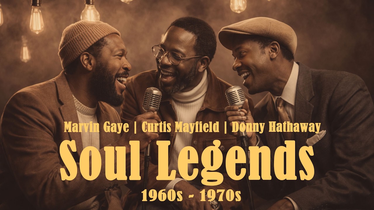 Deep Soul Legacy (60s–70s) – Marvin Gaye, Curtis Mayfield & Donny