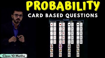 Probability | Question Based on Playing Cards | Class 10 Maths | CBSE | NCERT