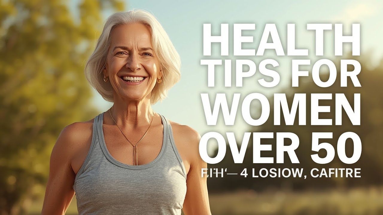 Health Tips for Women Over 50 | Nutrition, Fitness, Lifestyle & Wellness Guide