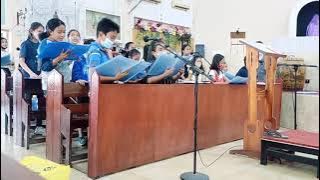 Lagu koor Sukacita Sambut Dia