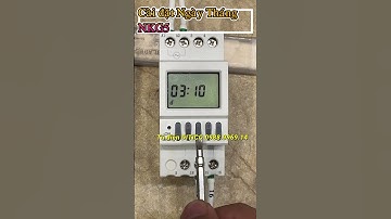 Hướng dẫn cài đặt ngày tháng năm timer NKG5  - #DITICO